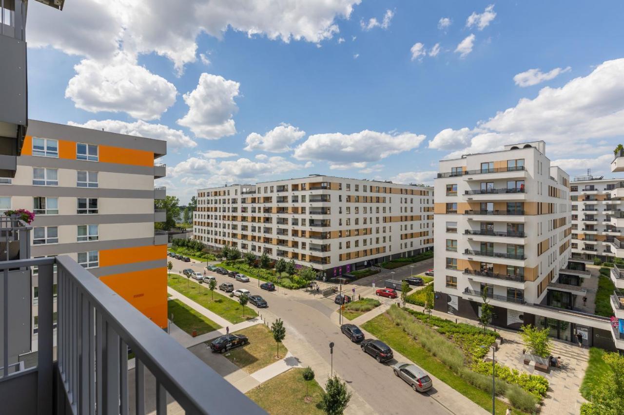 Elegant Apartments With Balcony & Parking Warsaw By Noclegi Renters Exteriér fotografie