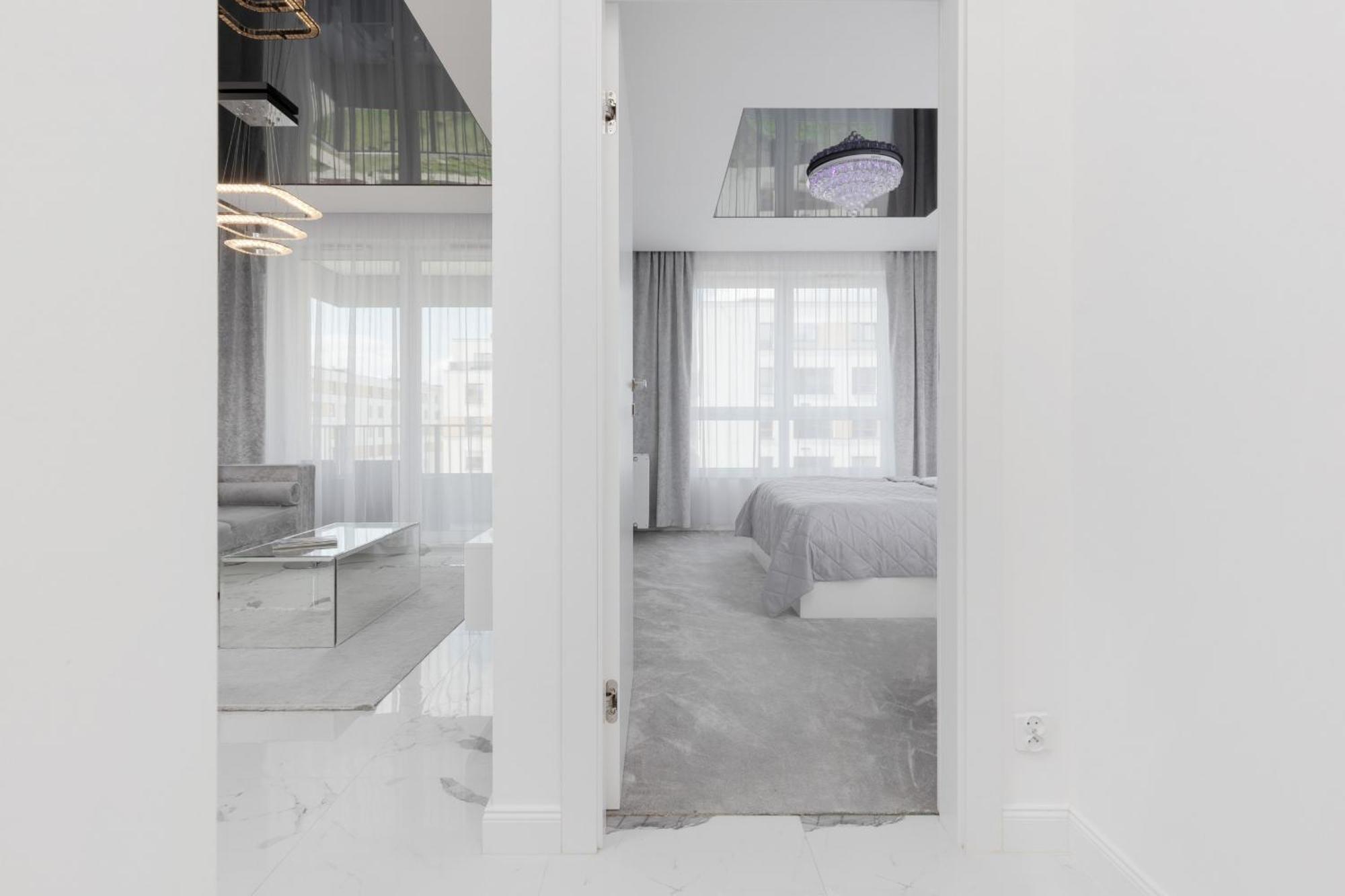 Elegant Apartments With Balcony & Parking Warsaw By Noclegi Renters Exteriér fotografie