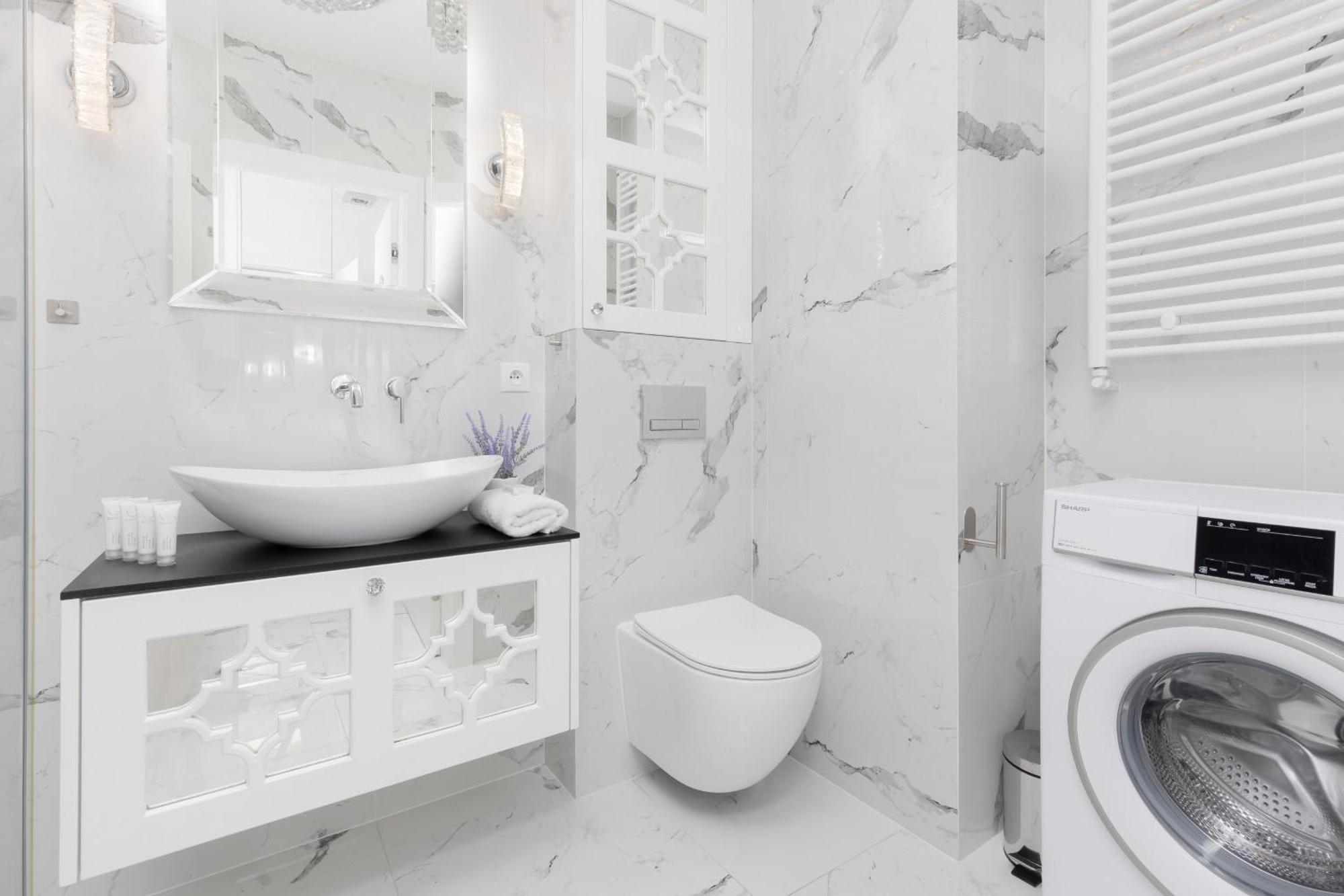 Elegant Apartments With Balcony & Parking Warsaw By Noclegi Renters Exteriér fotografie